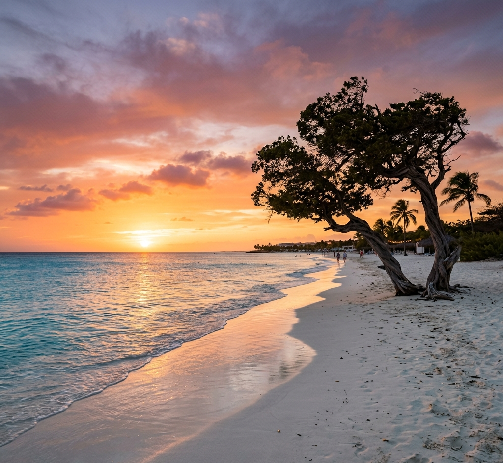 Vuelos a Aruba desde Santo Domingo