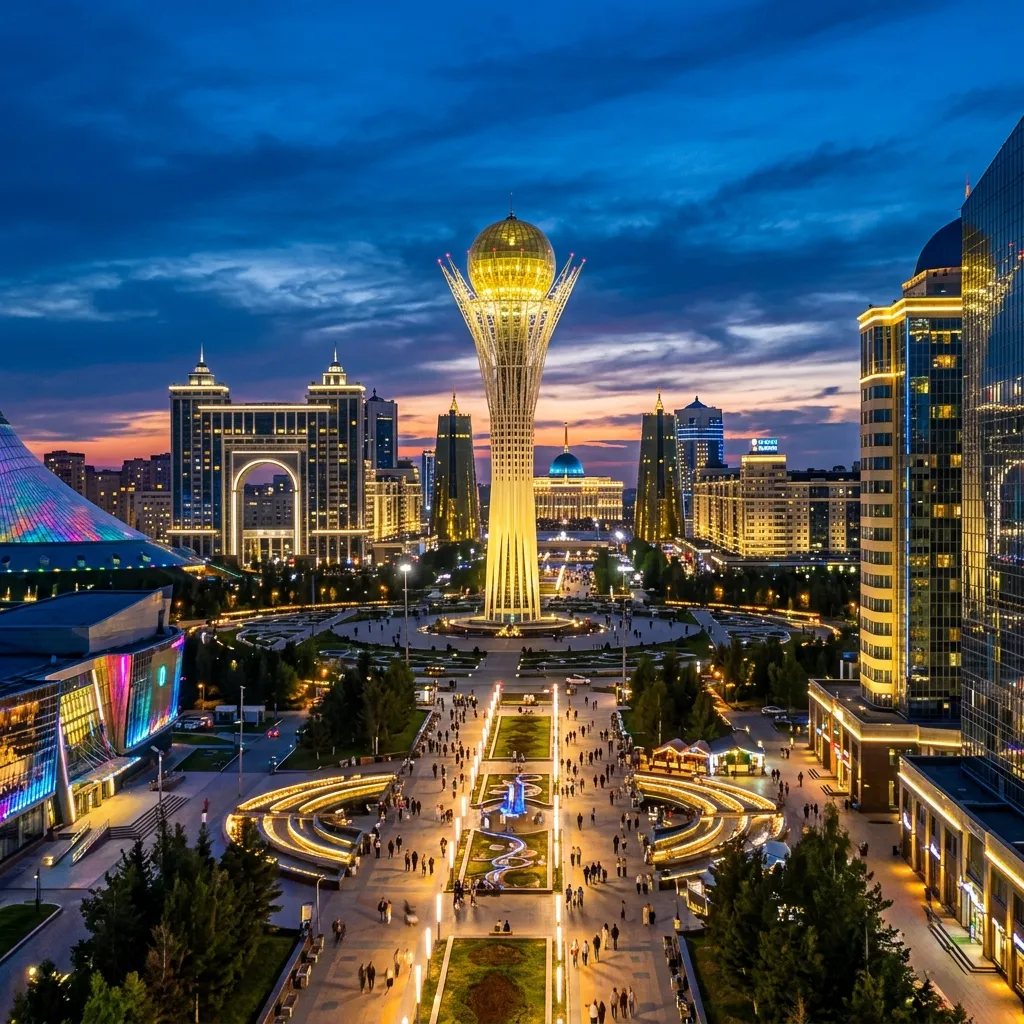 Vuelos baratos a Astana desde República Dominicana