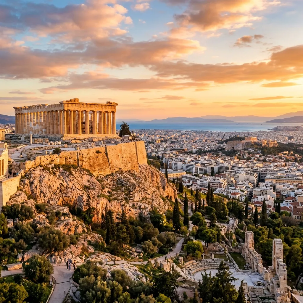 Viajar a Atenas