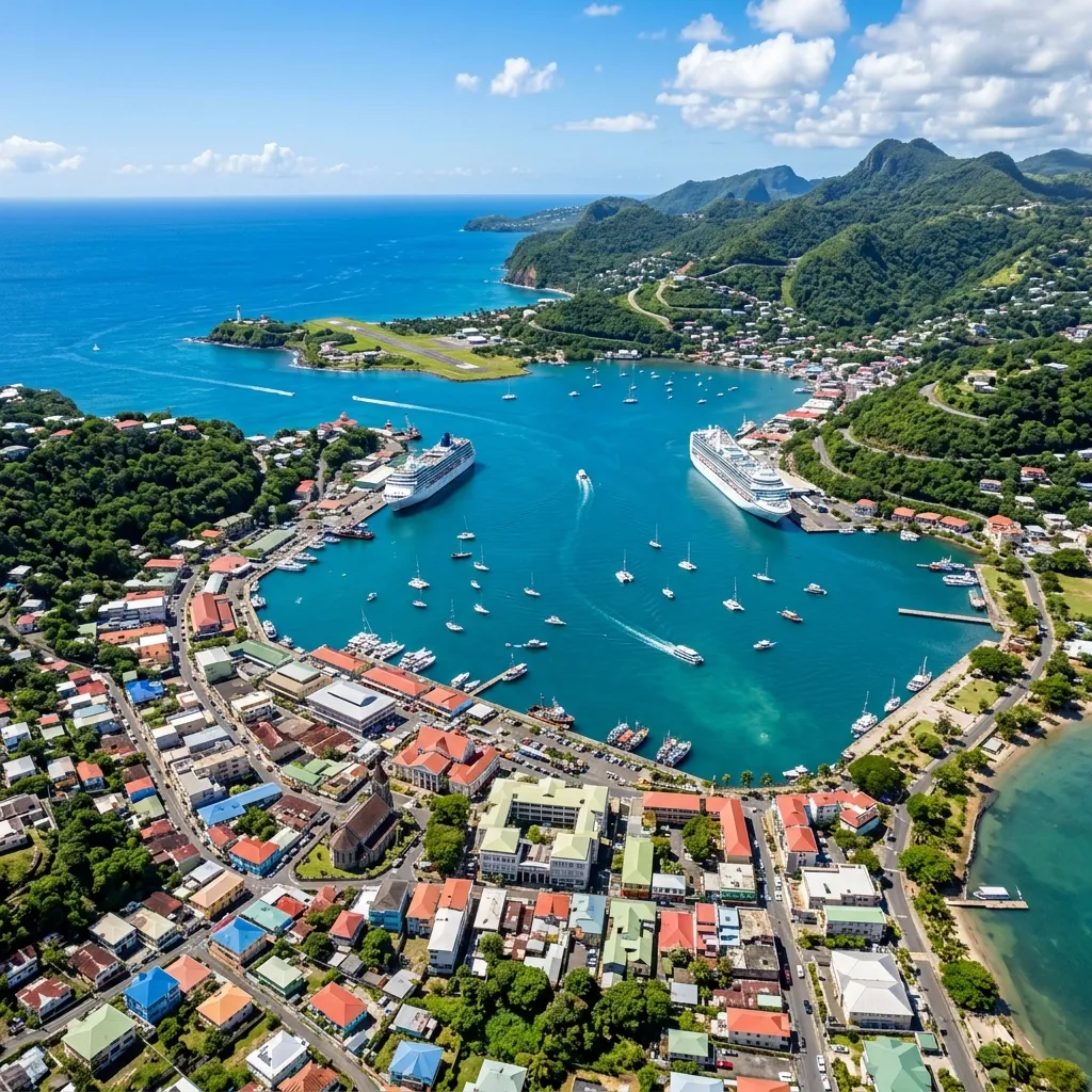 Vuelos baratos a Castries desde República Dominicana