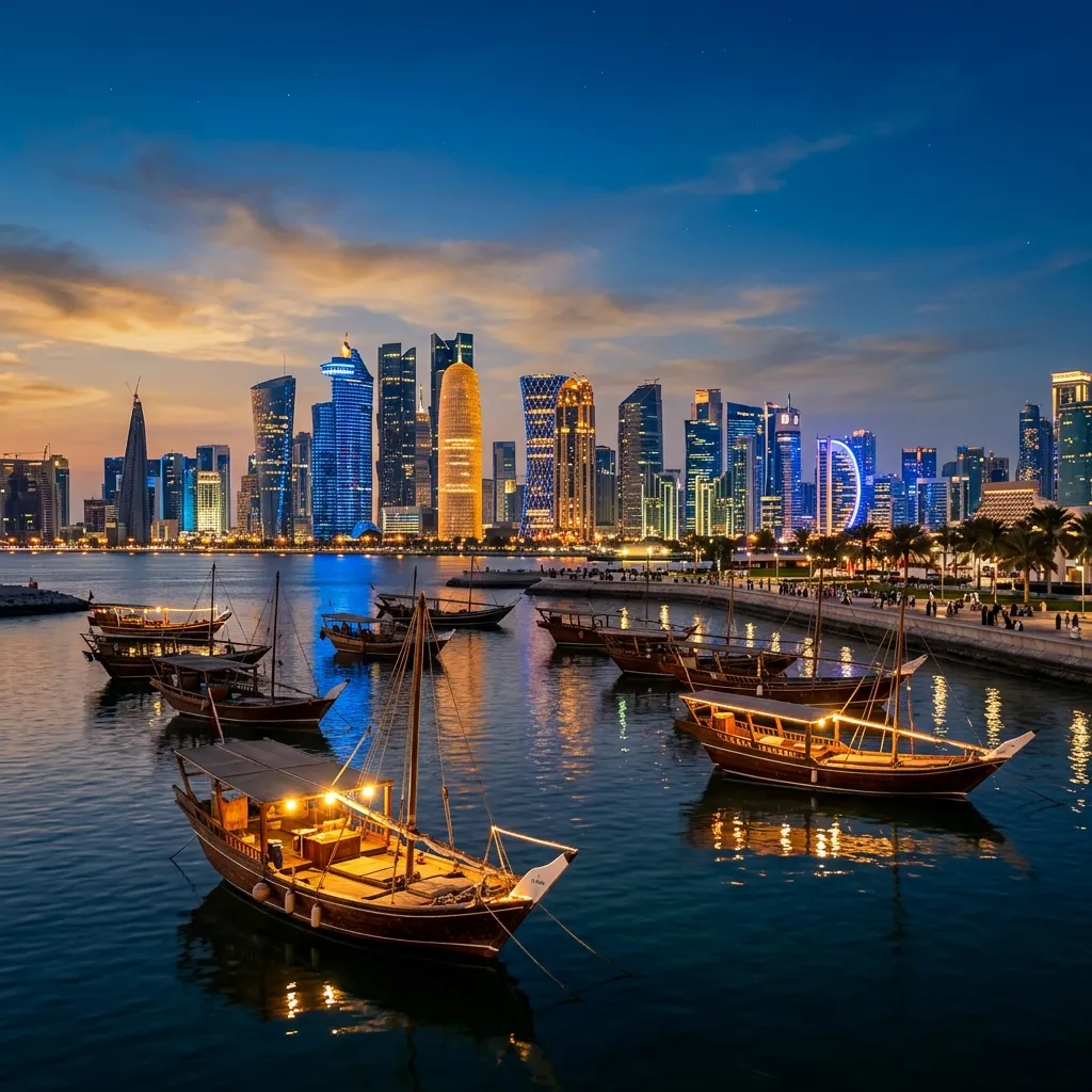 Vuelos baratos a Doha desde República Dominicana