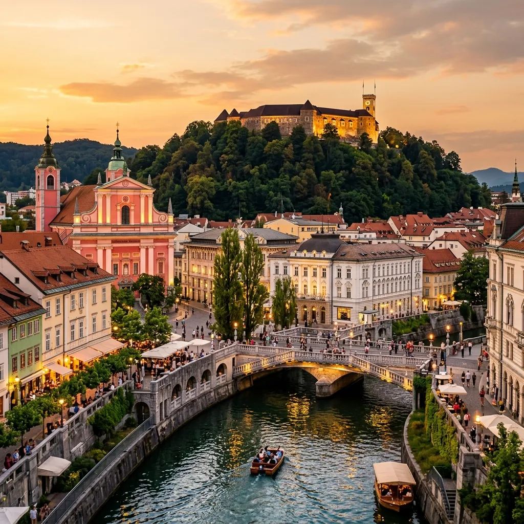 Vuelos baratos a Ljubljana desde República Dominicana