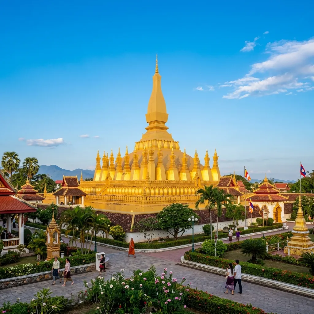 Vuelos baratos a Vientiane desde República Dominicana