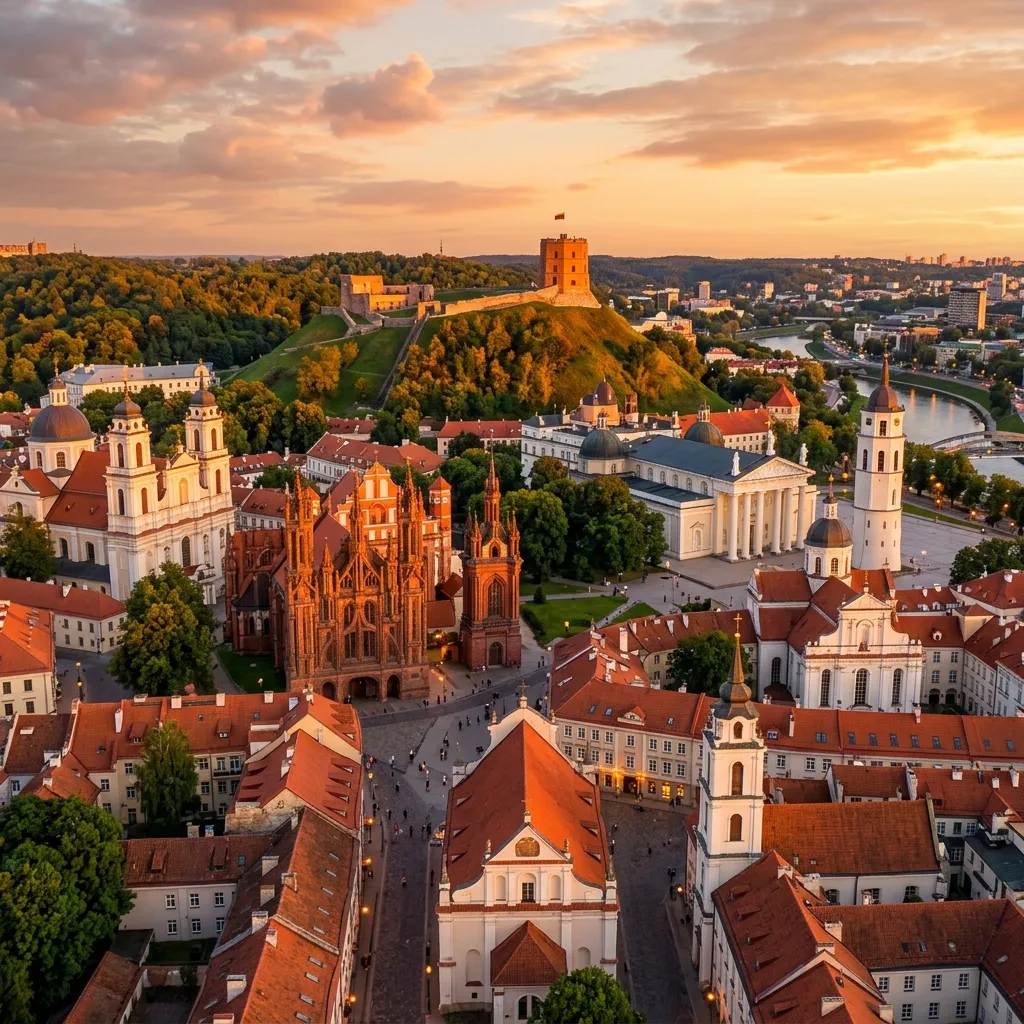 Vuelos baratos a Vilnius desde República Dominicana